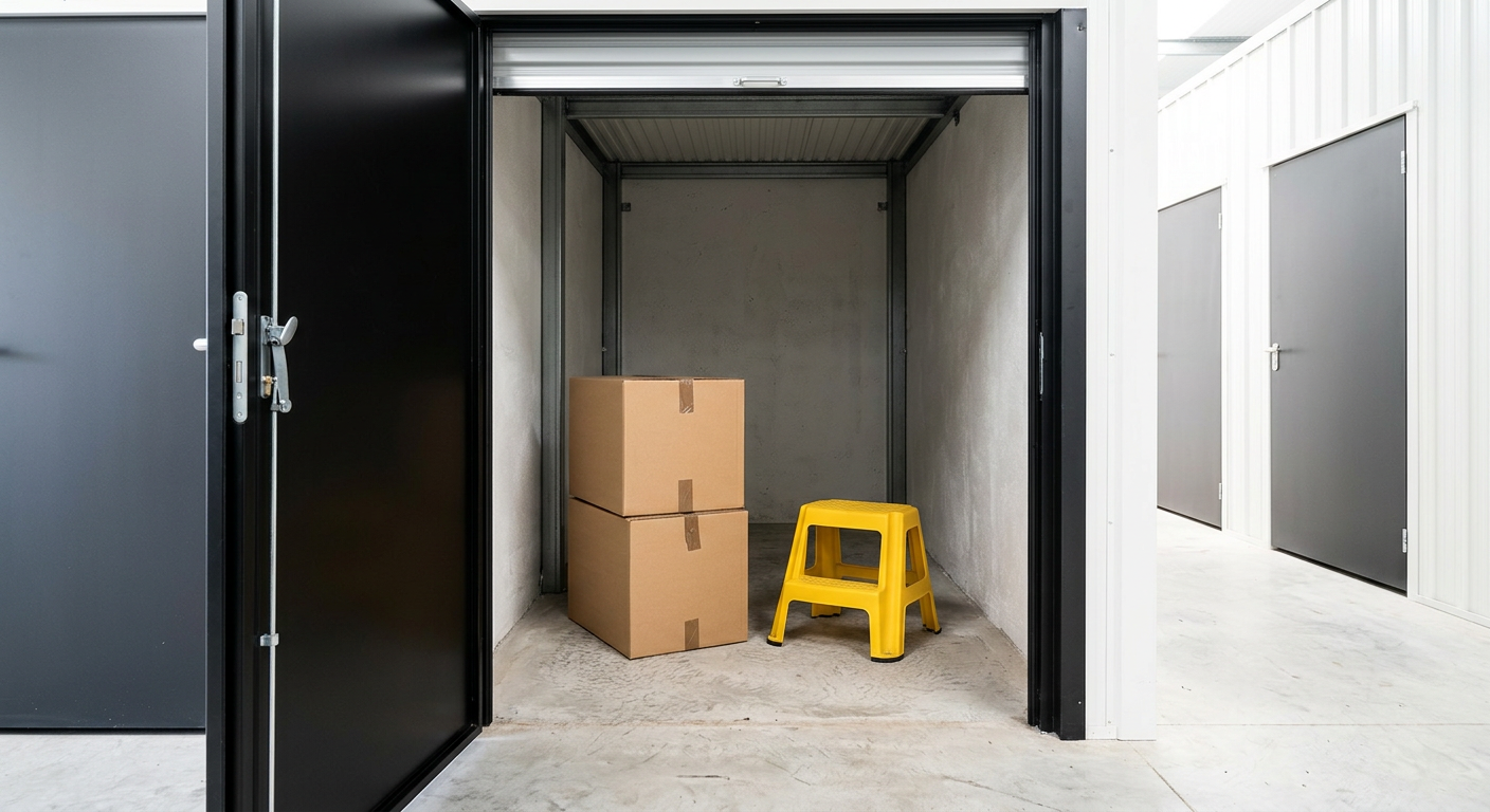Storage box, size XS, 1–2 m²